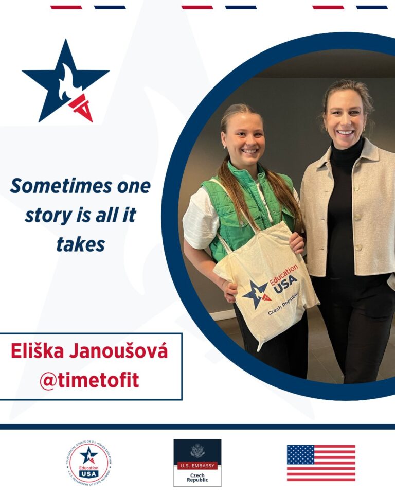 Instagram post from educationusaczech. This post is in position 17.