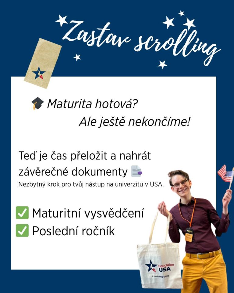 Instagram post from educationusaczech. This post is in position 12.