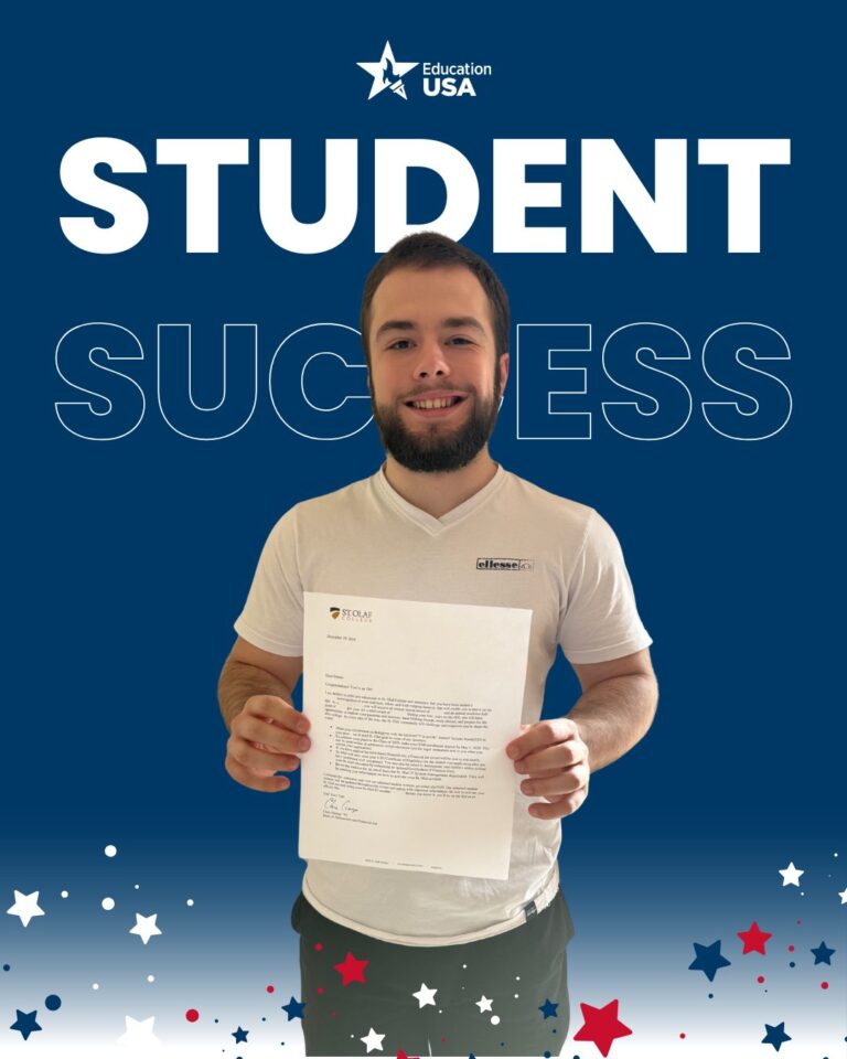 Instagram post from educationusaczech. This post is in position 7.