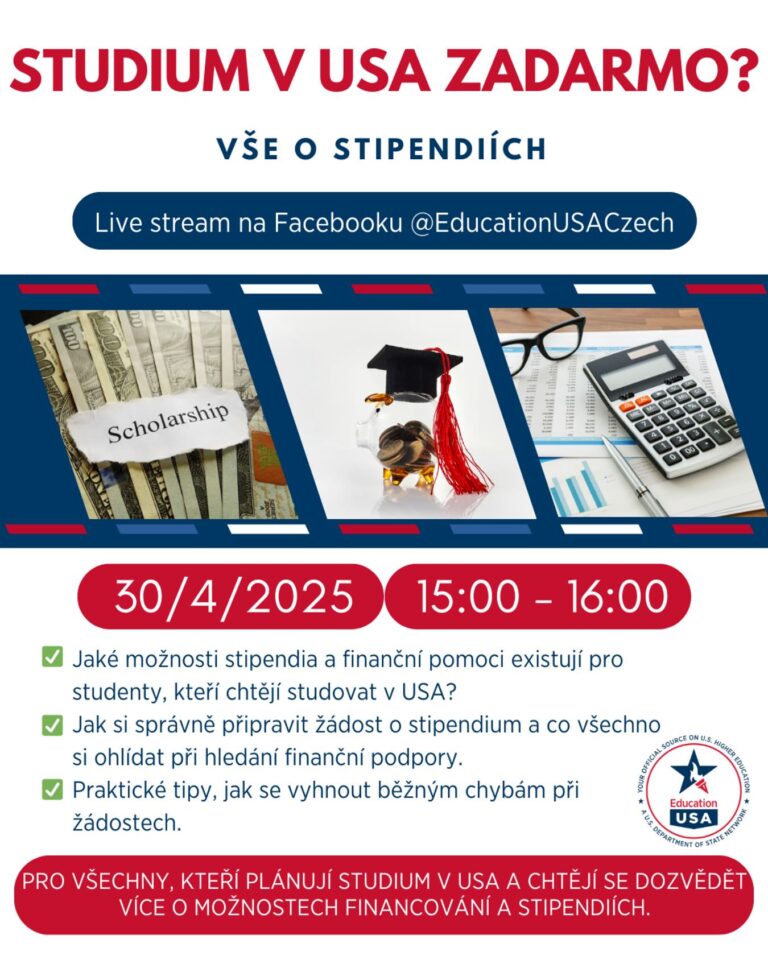 Instagram post from educationusaczech. This post is in position 1.