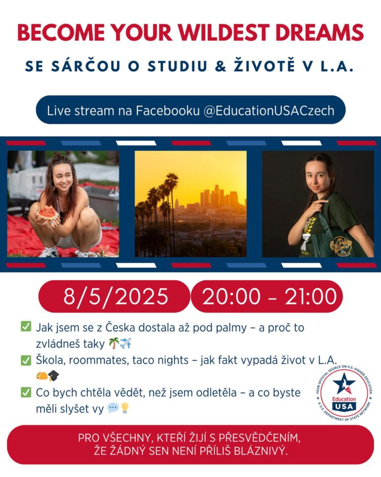 Instagram post from educationusaczech. This post is in position 9.