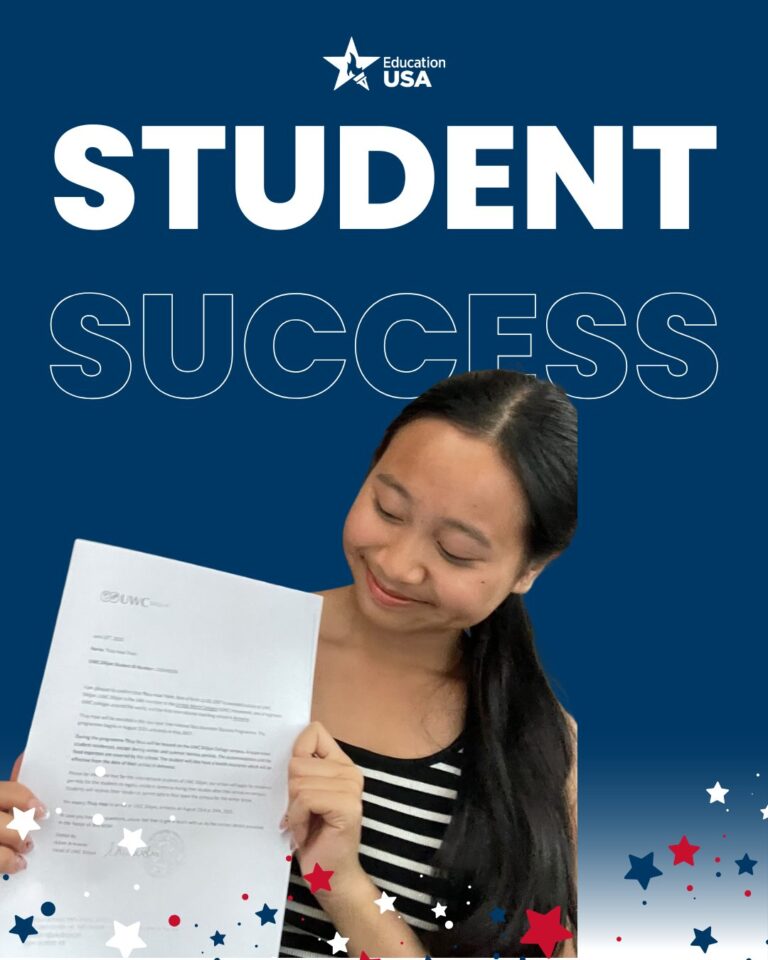 Instagram post from educationusaczech. This post is in position 1.