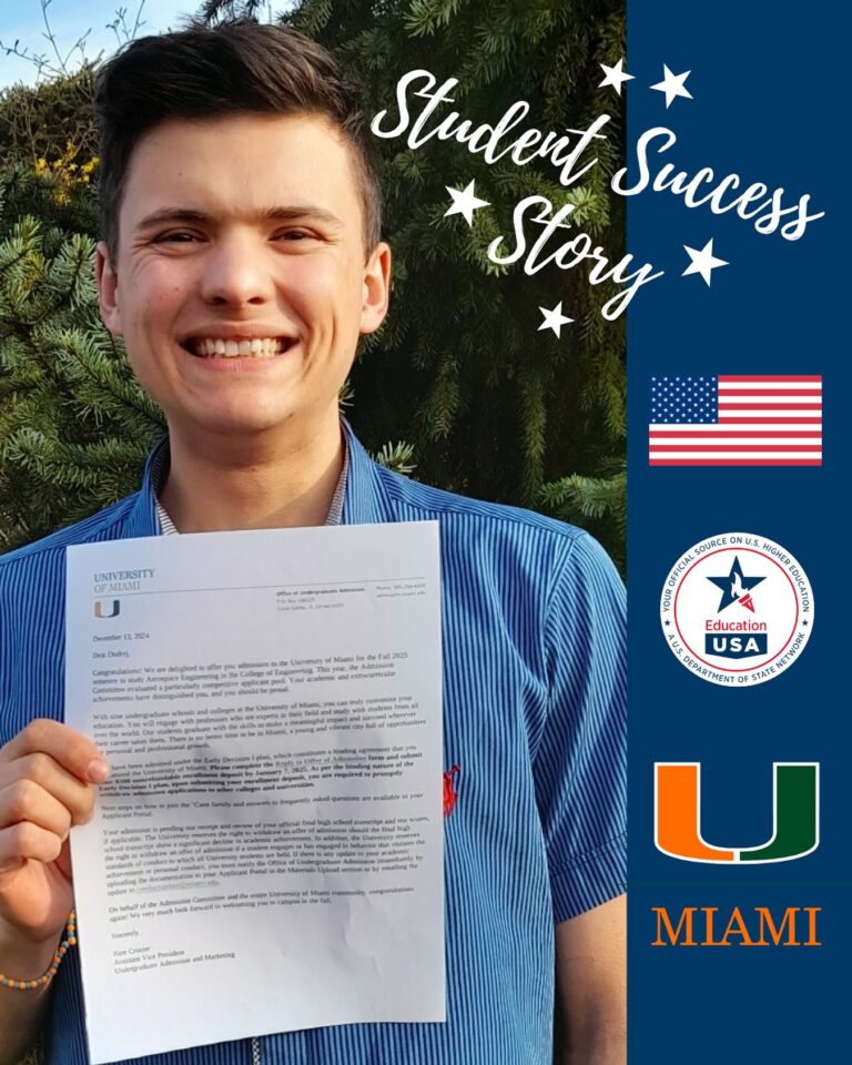 Instagram post from educationusaczech. This post is in position 10.