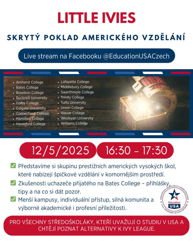 Instagram post from educationusaczech. This post is in position 5.